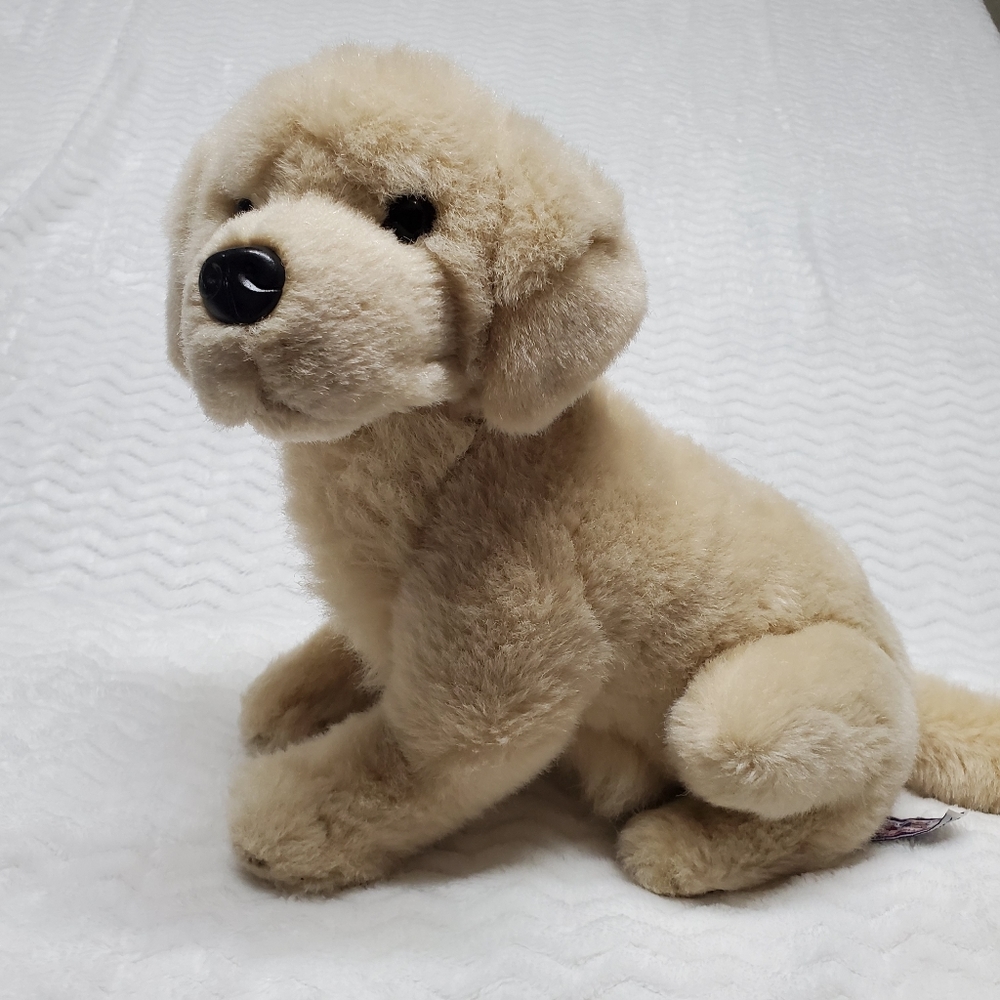 Kuschelwuschel Golden Retriever yellow lab 12" Puppy Stuffed Animal Plush Toy